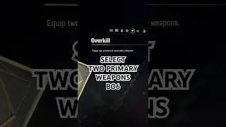 Select Two Primary Weapons in BO6 