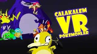 İllüstrasyon Günlükleri 97 - Çalakalem VR Pokemonlar (Open Brush ve Meta Quest 3)