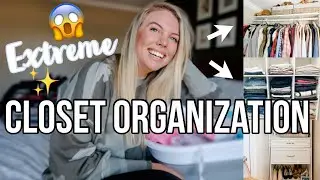 ✨CLOSET ORGANIZATION + DECLUTTER✨ FALL CLOSET CLEAN-OUT | INSPIRED BY THE HOME EDIT + KONDO METHOD