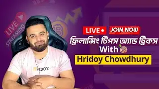 Live with Hridoy Chowdhury | SEO Project Tips and Tricks | Freelancing for Beginners