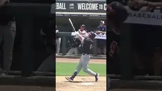 440 ft, 110mph EV! Xavier Neyens has one of the prettiest left-handed swings! #baseball