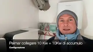 Peimar accumulo fotovoltaico 10+10kw collegamento e messa in servizio