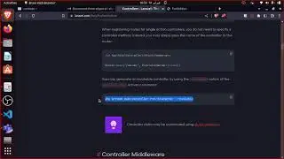 Laravel9 V69 : Controleur  à action unique