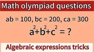 A nice algebra problem | a tricky math olympiad questions | Go4Logics
