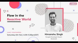 React Flow Tutorial | Flow In Reactive World | What Is Coroutines | Recro