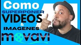 🛑 COMO editar con MOVAVI video editor. 🚨 Como Poner VIDEOS o IMAGENES sobre otro Video.