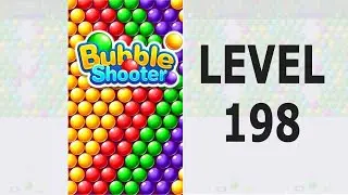 Bubble Shooter Pop Bubbles Level 198 Arcade Game Play.