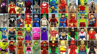 All DLC Characters in LEGO Videogames