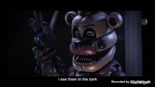 funtime freddy nin şarkıası ( purple man burda robotları yaptığının kanıtı )