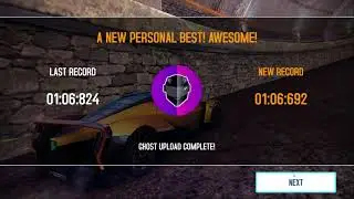 Asphalt 8 - Avalanche Alley - Season 9 | [01:06.692 Unb] Vanda Electrics Dendrobium