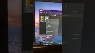 Set a different picture as the background of each monitor 