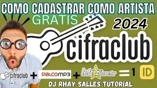 Como criar conta no Cifras Club como Artista e enviar Cifra Gratis