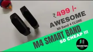 Mi band 4 clone in 499rs/- ??? 🙄