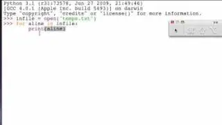 Text Files (Part 3) Iterating by Line