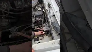 Replacement of the main clutch cylinder #car #sports #usa #engineering #instacar #power #fiat #fun