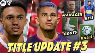 EA SPORTS FC24 | TITLE UPDATE #3 - NEW FACES, MANAGERS, BOOTS, BALLS