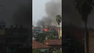 Adana'nın ceyhan ilçesinde yangın