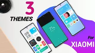 Top 3 MIUI 12 Cool Themes | MIUI Themes Customization | Charging Animation MIUI Themes