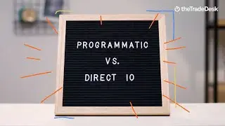 Programmatic vs Direct IO
