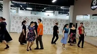 Контрданс Дом, увитый жимолостью (учебное видео с класса). Клуб Перекрёсток миров.