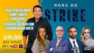 Programa Hora do Strike (25/2/2025) : Entrevista exclusiva com Magno Malta