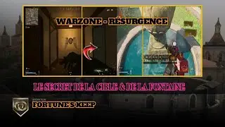 WARZONE – SECRETS FORTUNE’S KEEP la cible et la fontaine #WARZONE #INFOS #ASTUCE