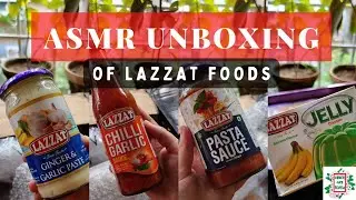 ASMR Unboxing of Lazzat Products