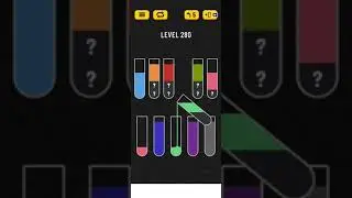Water Sort Puzzle level 280