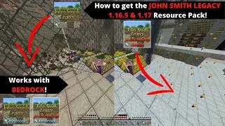 🔴 How to install the John Smith Legacy Resource Pack 1.16.5 & 1.17 for Java and Bedrock edition 🔴