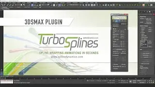 TurboSplines for 3ds Max: Path Deform Tool for Spline-Based Animations