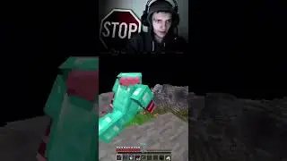 there he goes #views #minecraft #shorts