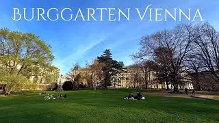 Burggarten Vienna Walking Tour I Palmenhaus Brasserie l  Best Gardens in Vienna