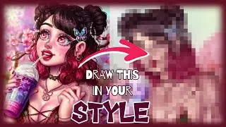 🌸DRAW THIS IN YOUR STYLE #2 || Speedpaint By: Kara Rozseg