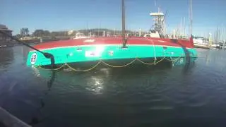 Team Pacific Rowers Roll Testing Britannia 4
