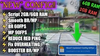 Config 60fps for CODM | Reduce Overheating | Mp Br 60fps | 2GB RAM / 6GB RAM | CALL OF DUTY