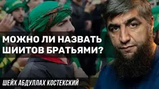 Можно ли назвать шиитов братьями - шейх Абдуллах Костекский