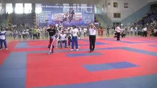 Lorenzo Del Gaudio v Dmitrii Kireev WAKO Junior European Championships 2013
