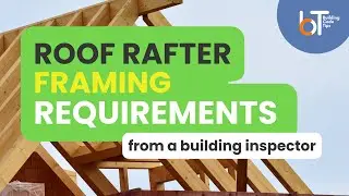 DIY ROOF | COMMON RAFTER FRAMING REQUIREMENTS