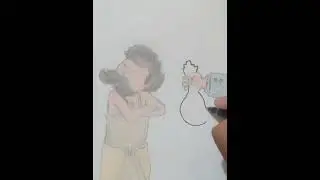 This is farmer #shorts #drawing #art