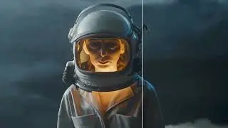 👽 Rotoscoping & Helmet Challenge VFX: ALIEN TRANSFORMATION 👽 #7