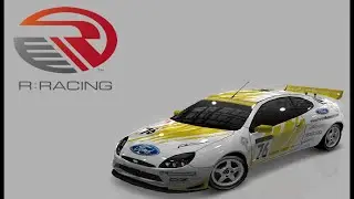 R: Racing - White & Yellow Ford Puma Kit Car