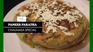Paneer Paratha | How To Make Jain Paneer Paratha | Chaumasa Special | Simply Jain