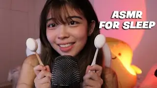 ASMR to put you to SLEEP! brushing sounds and mouthsounds
