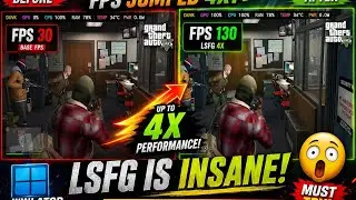 30 FPS to 130 FPS on GTA V  😳 LSFG Tested On Winlator 