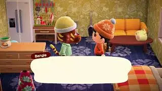 Giving medicine to Bangle! | ACNH