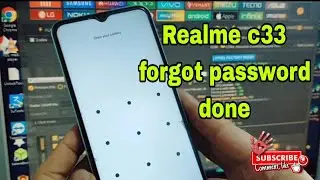 Realme c33 forgot password done by UNLOCKTOOL