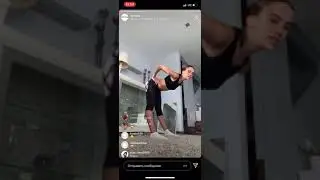 Растяжка с Миленой ( подъемы )