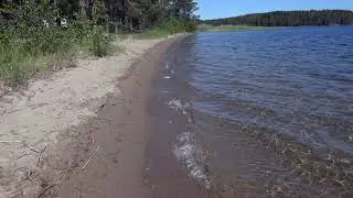 Puruvesi beach path walk, part of my daily exercise
