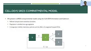 A modelling and simulation platform for space-based compartmental modelling of pandemic spread