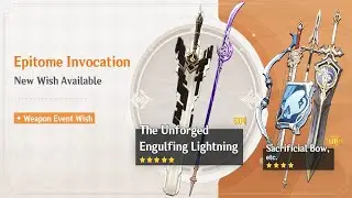 Summoning For Engulfing Lightning Genshin Impact
